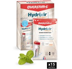 OVERSTIMS Hydrixir 15 sachets - Menthe